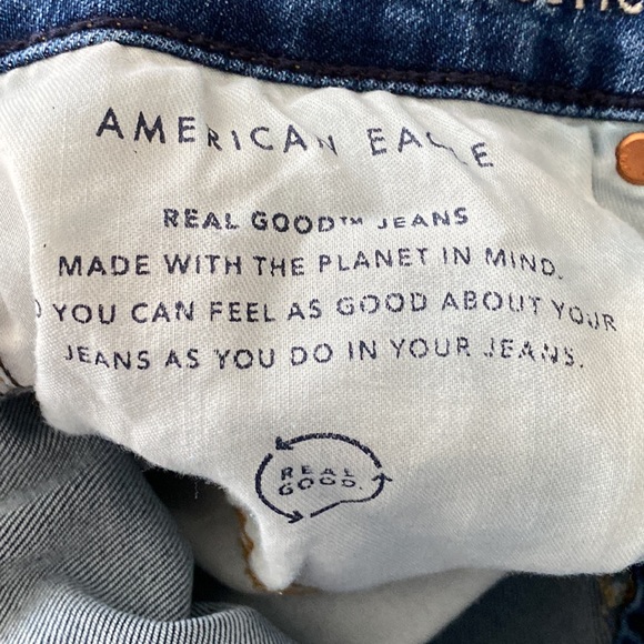 Blue American Eagle Men’s Ripped Skinny Jeans Size 31x32 Barely Worn - Picture 10 of 10